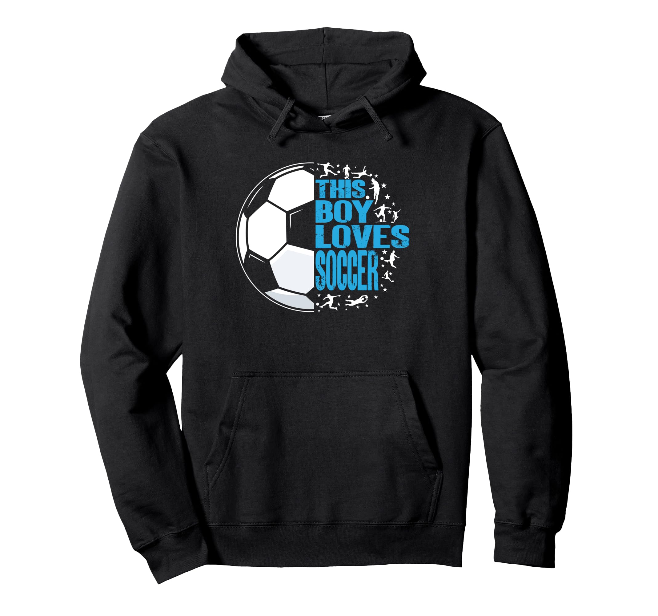 This Loves Soccer Hoodie - Graphic Print Unisex