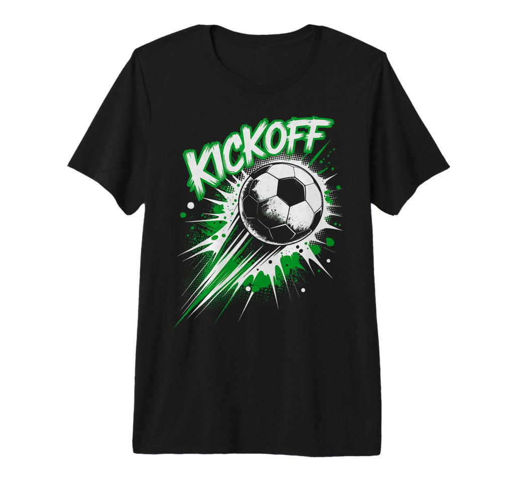 Splash Soccer Football Ball Soccer T-Shirt - Trendy Graphic for Adults