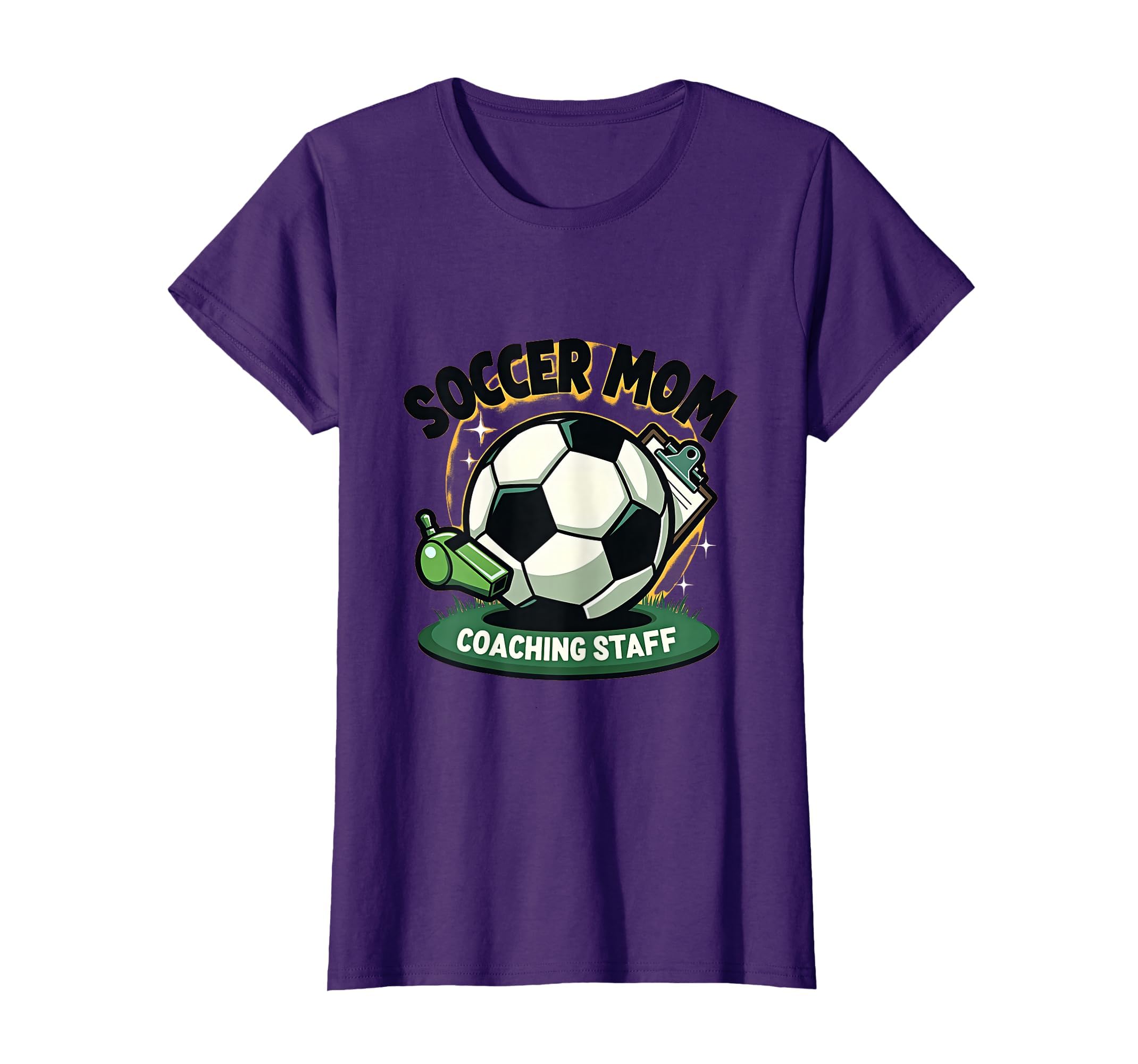 Soccer Mom Coaching Staff T-Shirt - Aesthetic Graphic Unisex