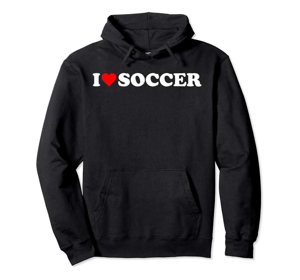 I Heart Soccer I Love Soccer Hobby Hoodie - Aesthetic Graphic Men Women