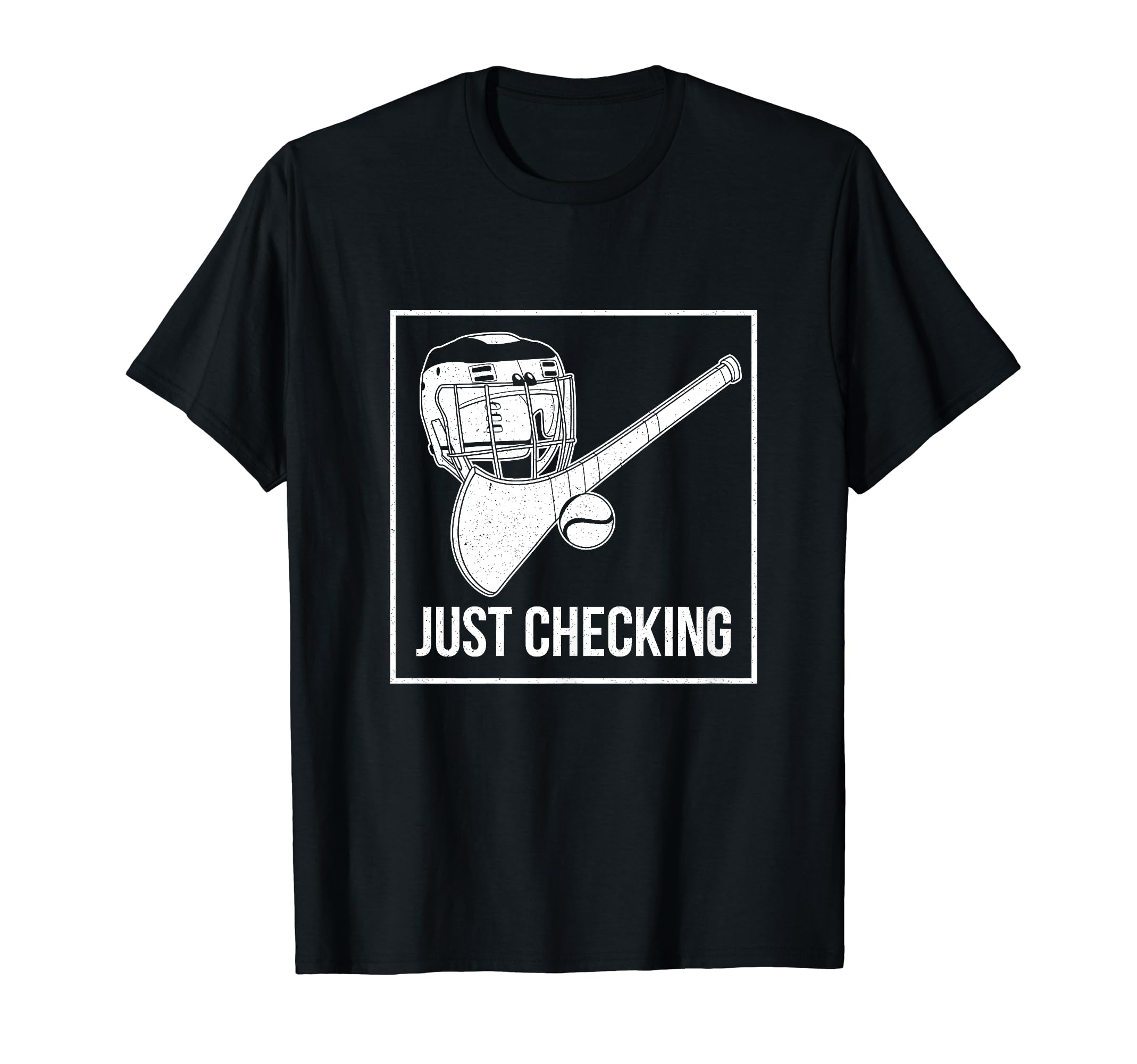 Hurling Helmet Athletic Goalkeeper T-Shirt - Novelty Apparel Unisex
