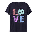 Soccer Valentine Love Win Hair Dont T-Shirt - Streetwear Style Men Women