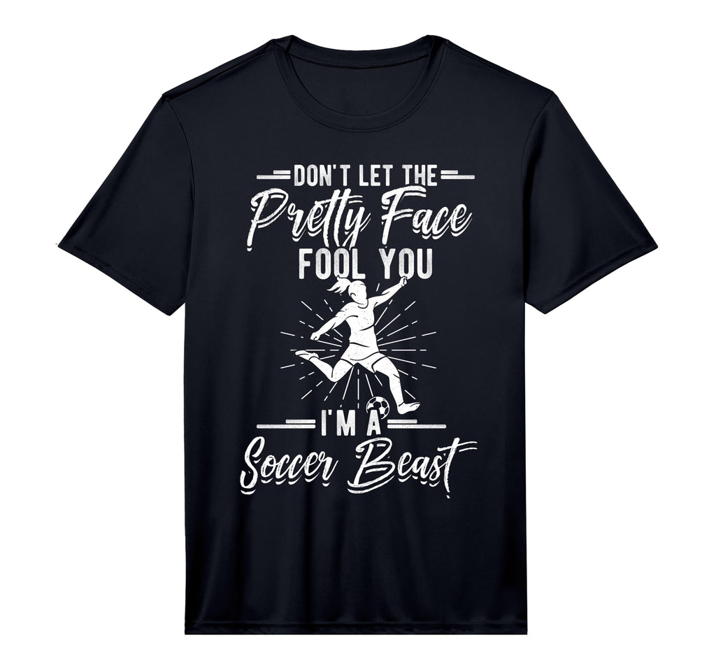 Mens Dont Let Pretty Face Fool You T-Shirt - Aesthetic Graphic for Adults