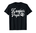 Soccer Keeper Pops Soccer Goalkeeper T-Shirt - Graphic Print for Adults