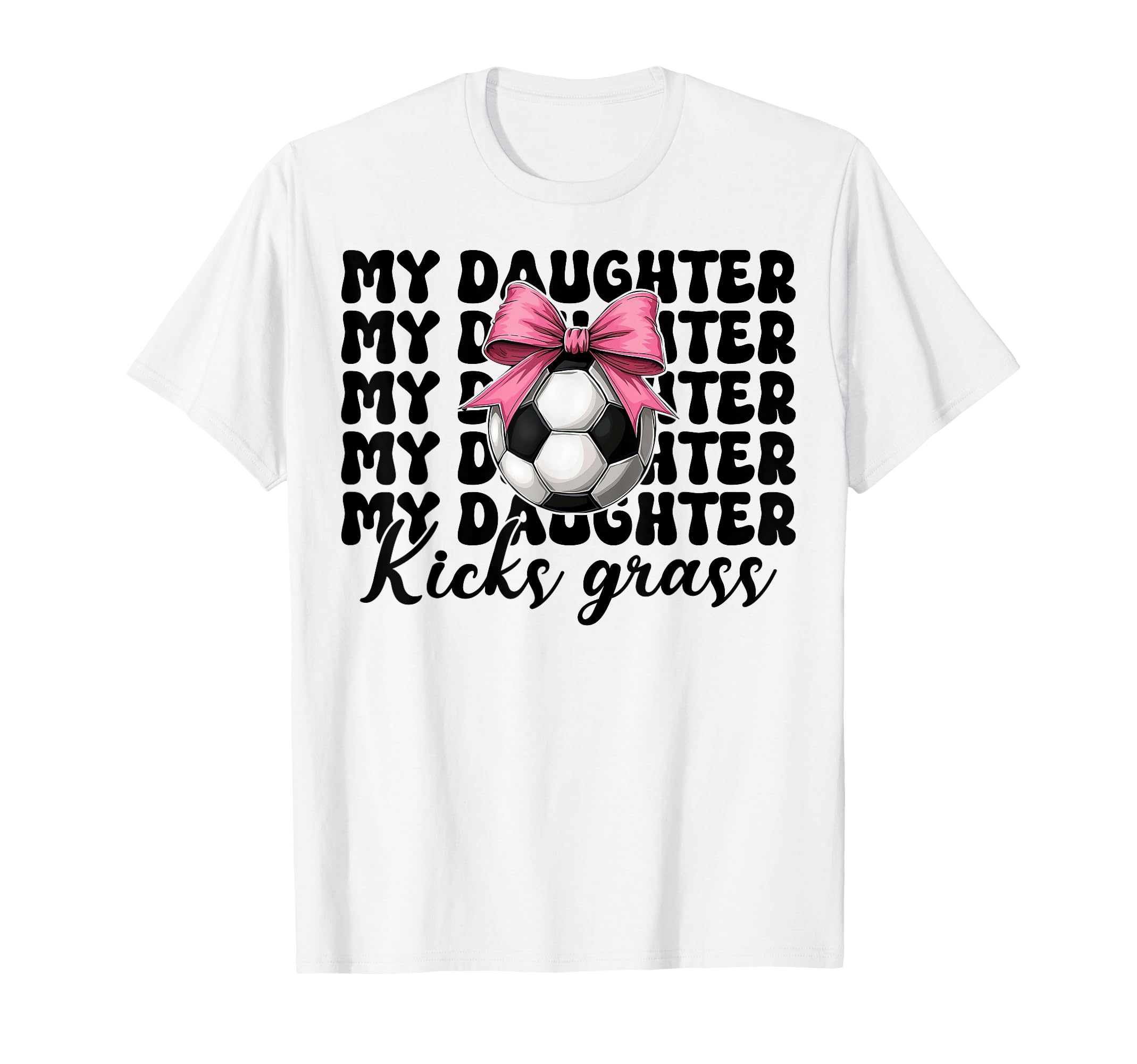 Soccer Mom Soccer Mama Coquette Bow T-Shirt - Aesthetic Graphic Men Women
