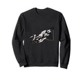 Funny Stick Goalkeeper Soccer Sweatshirt - Unique Graphic for Adults