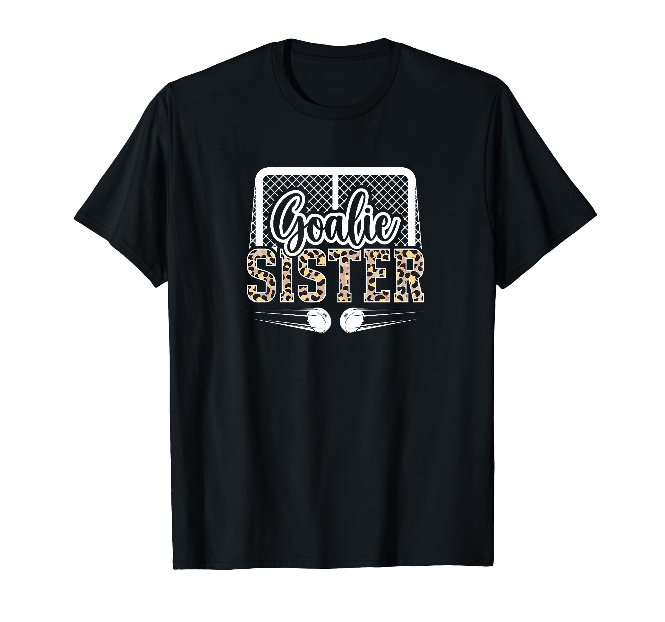 Ice Hockey Goalie Sister Hockey Keeper T-Shirt - Novelty Apparel Men Women