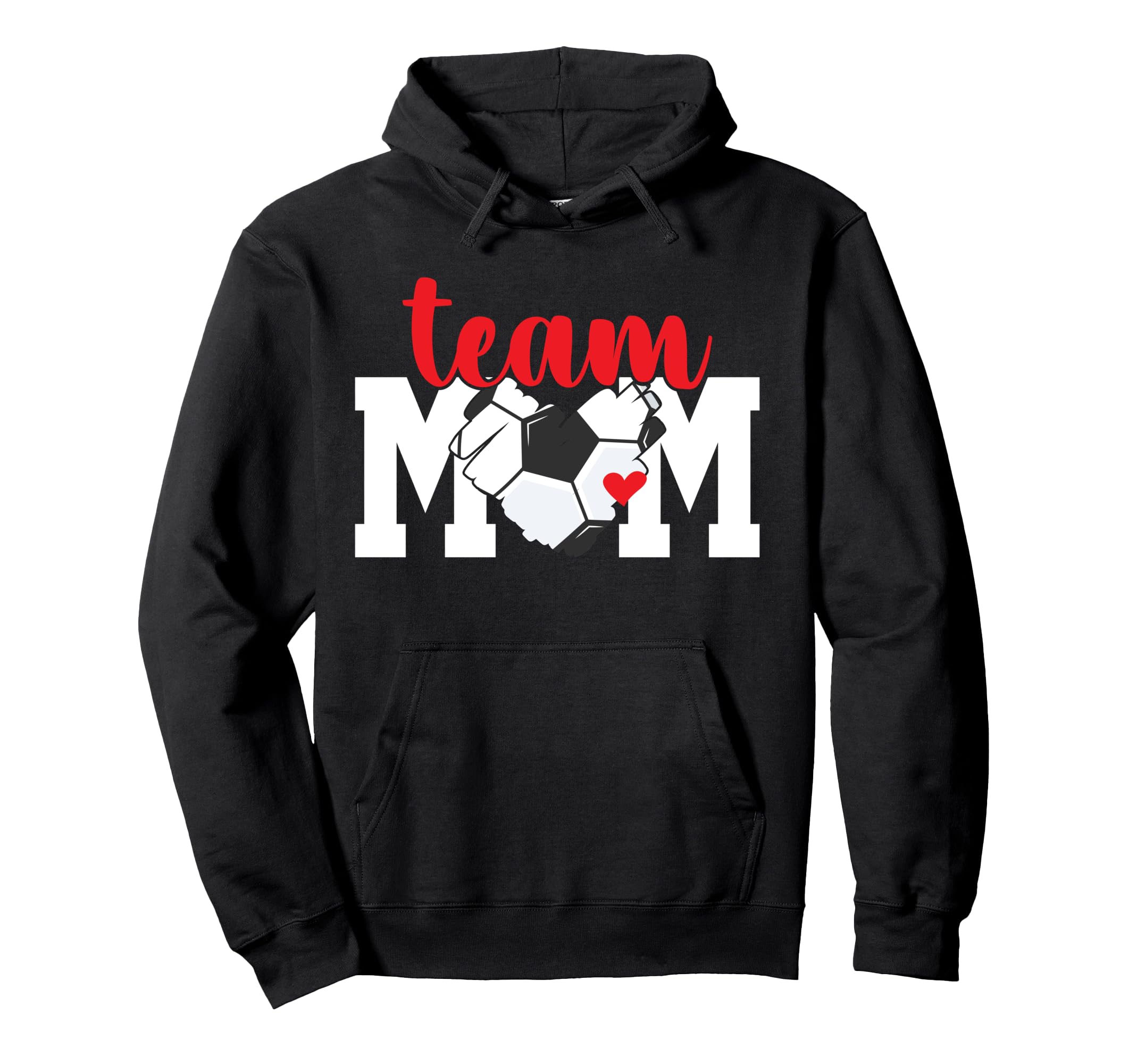 Soccer Team Mom Appreciation Soccer Hoodie - Casual Everyday Wear Unisex