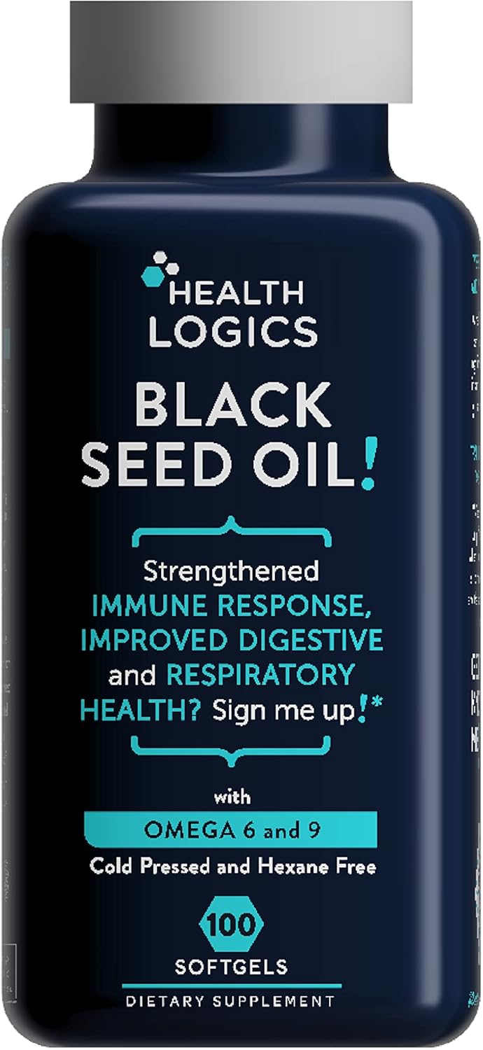 Health Logics  Black Cumin Seed Oil - 100 Softgels
