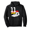 11 Soccer Birthday Gift Soccer Fan Hoodie - Casual Everyday Wear Men Women