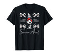 Soccer Aunt Soccer Player Auntie T-Shirt - Custom Art Print Men Women