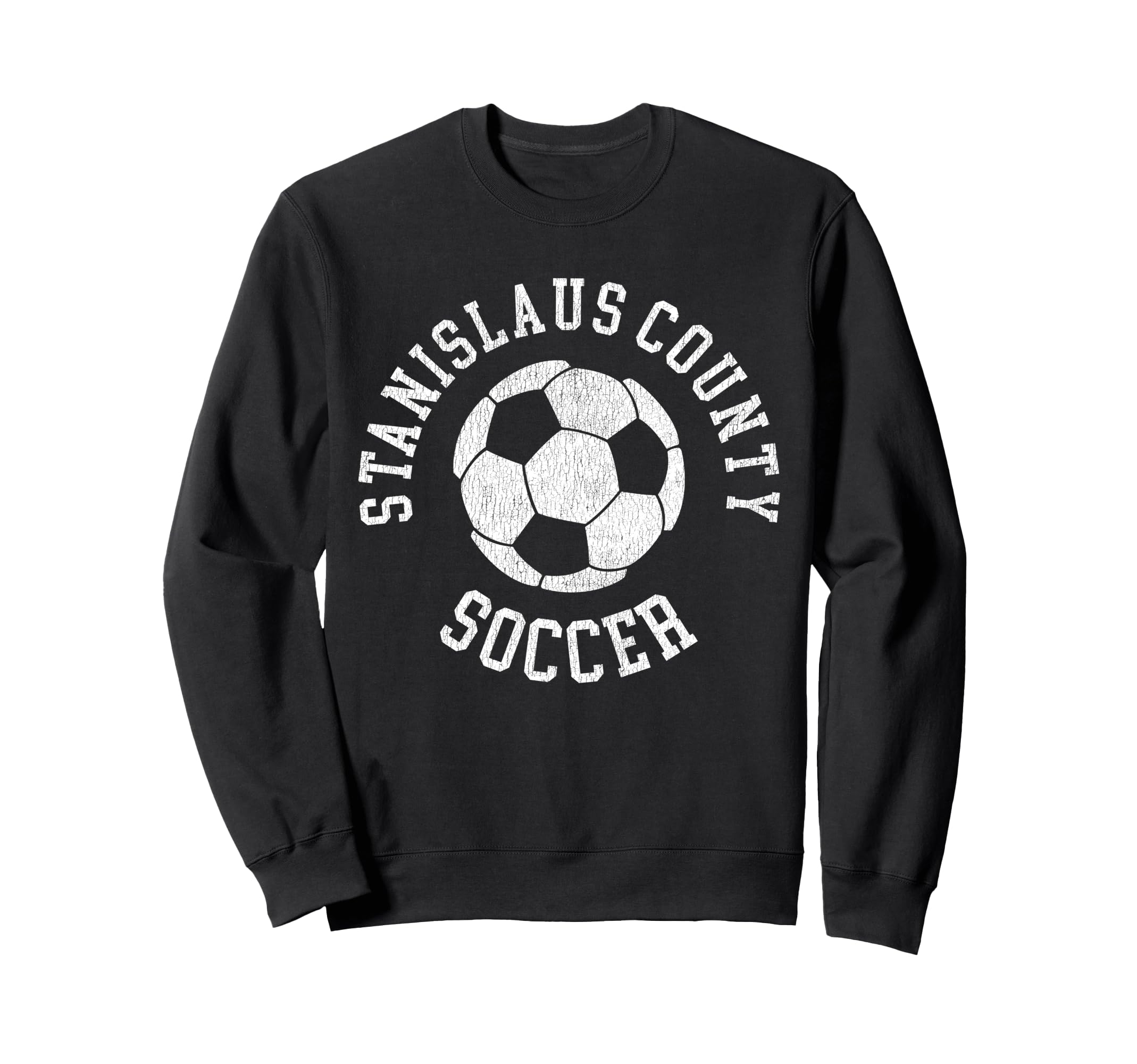 Stanislaus County Soccer Sweatshirt - Custom Art Print for Adults