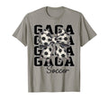 Soccer Gaga Coquette Bow Biggest Fan T-Shirt - Unique Graphic for Adults