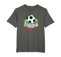 Ethiopia Soccer Ethiopian Football Habesha T-Shirt - Graphic Print Unisex