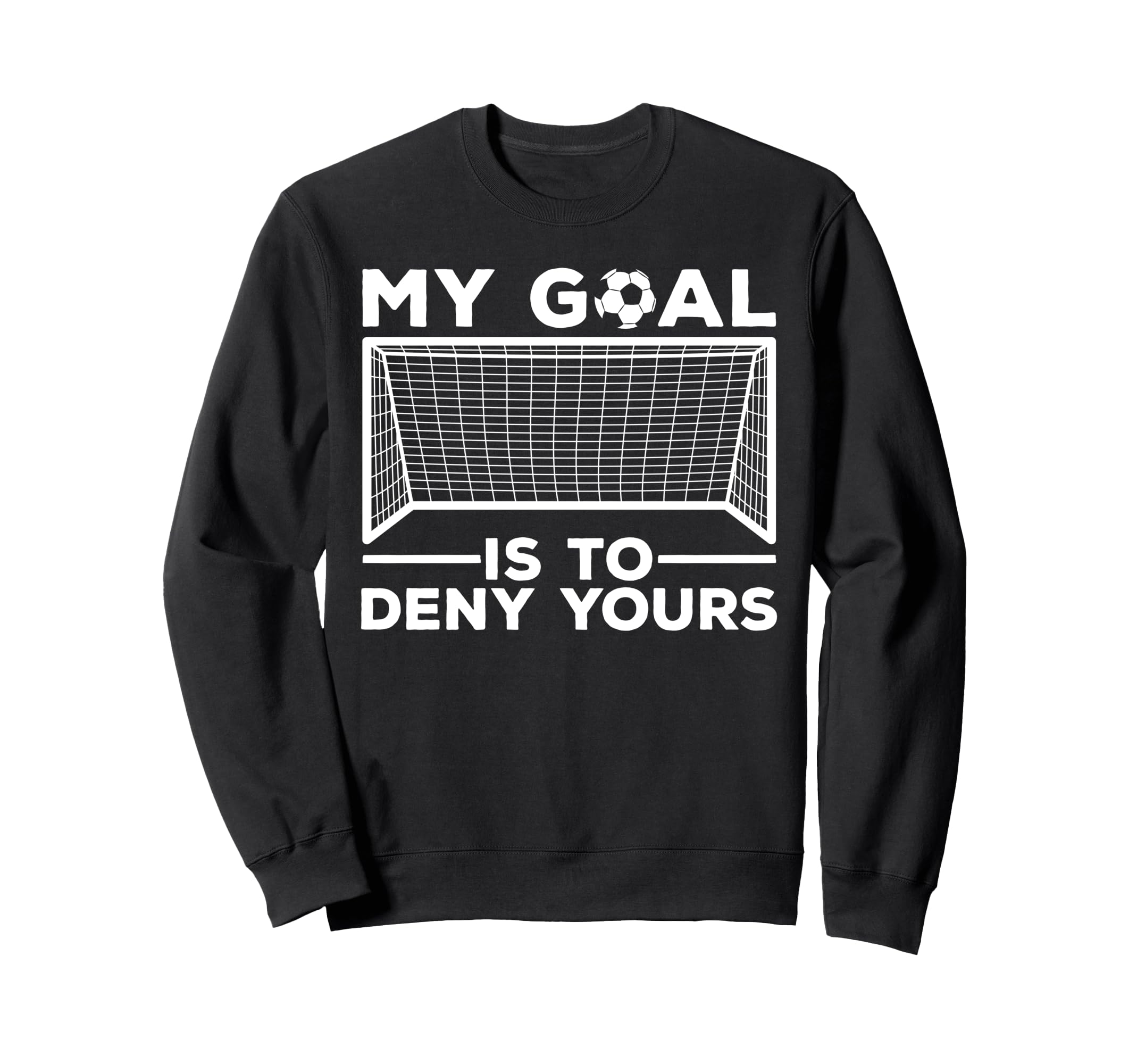 Soccer Goalie Soccer Player Goalkeeper Sweatshirt - Custom Art Print Unisex
