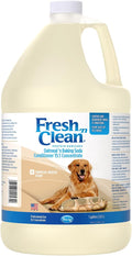 Pet-Ag Fresh ’n Clean Oatmeal ’n Baking Soda Conditioner, Tropical Breeze Scent (15:1 Concentrate) - 1 Gallon - Gently Cleans, Soothes & Deodorizes Dogs with Vitamin E & Aloe Vera - Soap Free