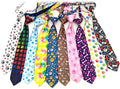 PET SHOW 10pcs Pack Paw Big Dog Ties Neckties for Large Breed Dogs XL Adjustable Holiday Birthday Grooming Accessories Neck Ties Bowties Girl Boy Wedding Costumes Photography Party Gift Favor