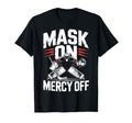 Ice Hockey Goalkeeper Mask Hockey Goalie T-Shirt - Minimalist Print Unisex