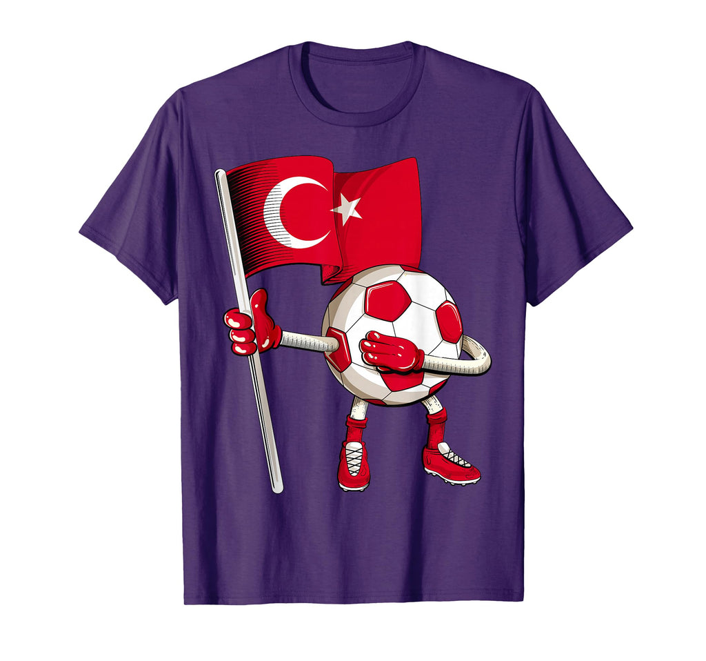 Turkey Soccer Jersey Turkish Flag Football T-Shirt - Unique Graphic Unisex