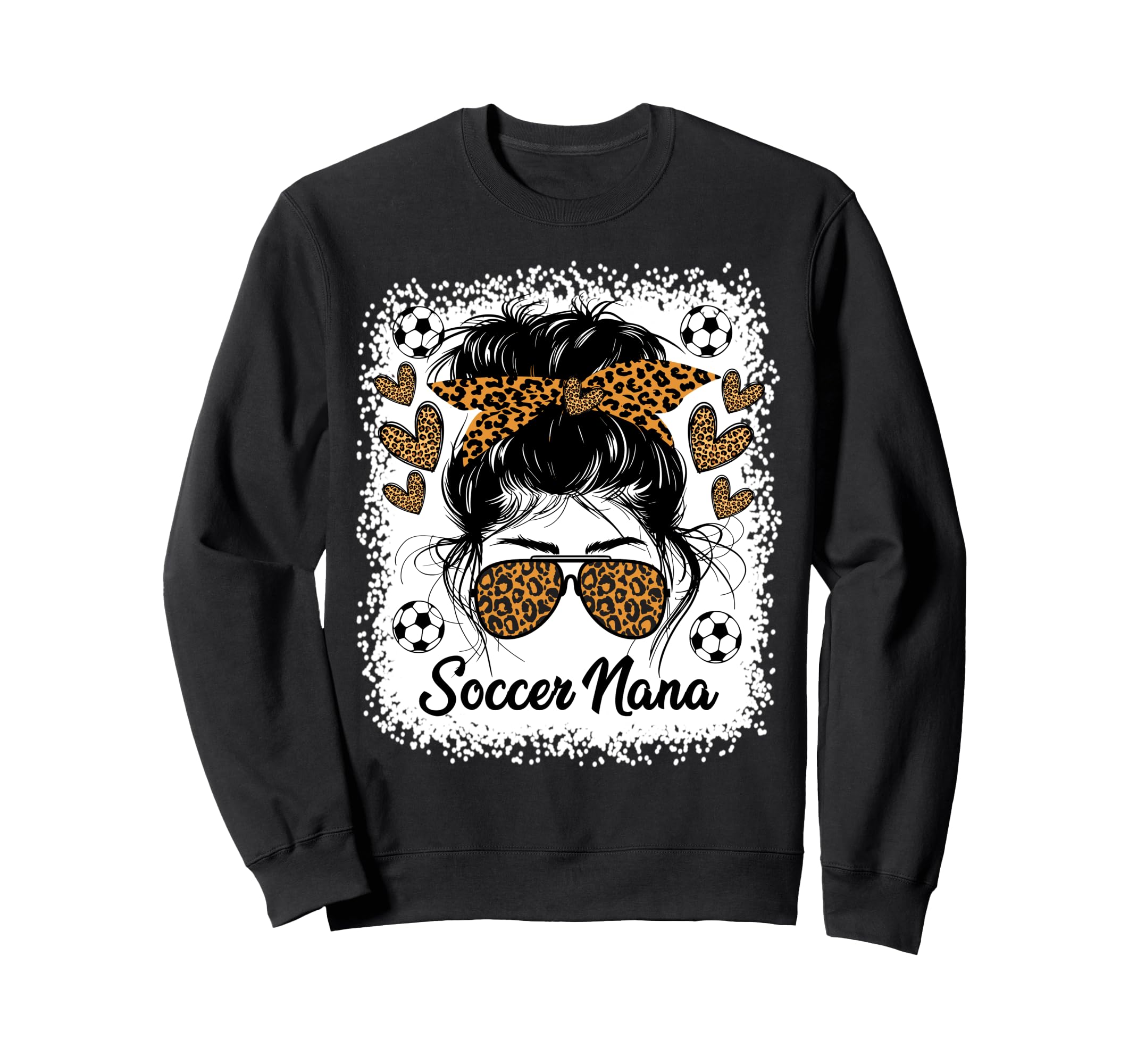 Soccer Nana Soccer Lovers Stylish Sweatshirt - Novelty Apparel for Adults