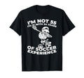 55Th Birthday Soccer Player Team Sports T-Shirt - Unique Graphic Men Women