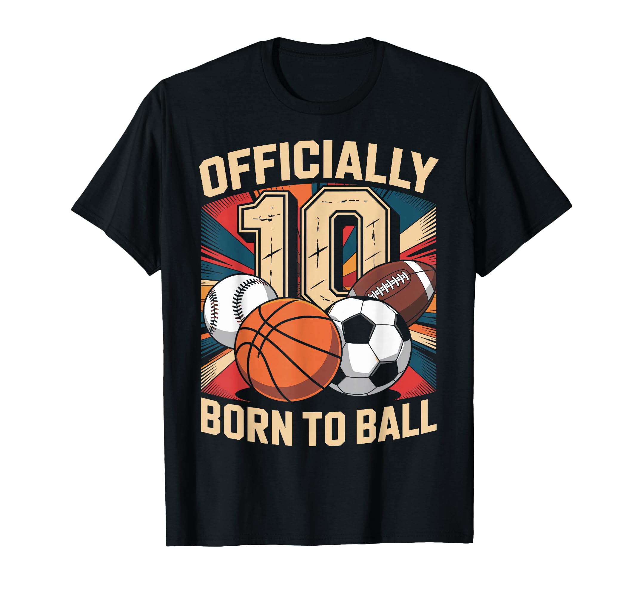 10 Birthday 10 Year Old 10 10Th T-Shirt - Fun Novelty Design Men Women