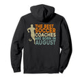 Soccer Coaching Training August Hoodie - Fun Novelty Design for Adults