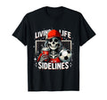 Soccer Mama Mom Life Sidelines T-Shirt - Casual Everyday Wear Men Women