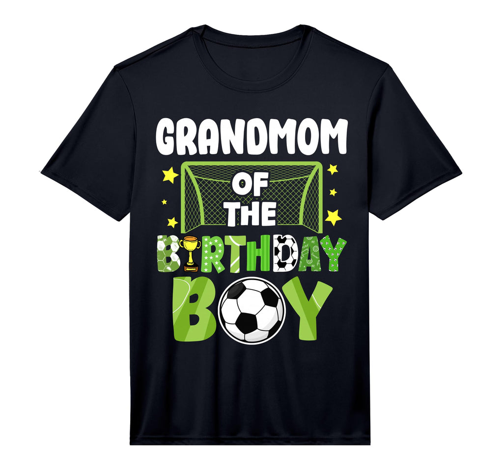 Mens Soccer Grandmom Birthday Party T-Shirt - Minimalist Print for Adults