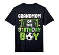 Mens Soccer Grandmom Birthday Party T-Shirt - Minimalist Print for Adults