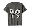 Coquette Bow Soccer Ball Coquette T-Shirt - Fun Novelty Design Unisex