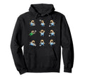 Pug Soccer Player Funny Dog Football Hoodie - Fun Novelty Design Men Women