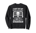 Im Hockey Goalkeeper Grandma Sweatshirt - Aesthetic Graphic for Adults