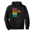 Best Soccer Mom Ever Funny Soccer Mom Hoodie - Trendy Graphic for Adults