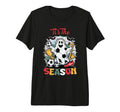 Tis Season Soccer Ghost Funny T-Shirt - Minimalist Print Men Women