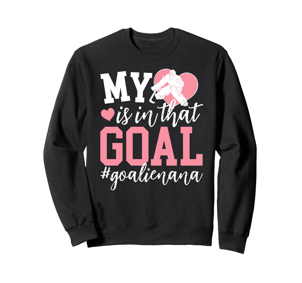 Proud Ice Hockey Goalie Nana Sweatshirt - Fun Novelty Design for Adults
