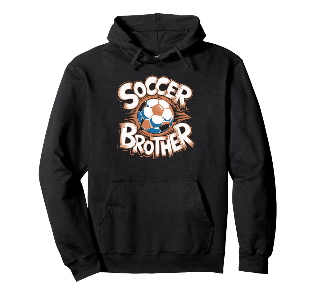 Soccer Brother Sketch Ball Hoodie - Casual Everyday Wear for Adults