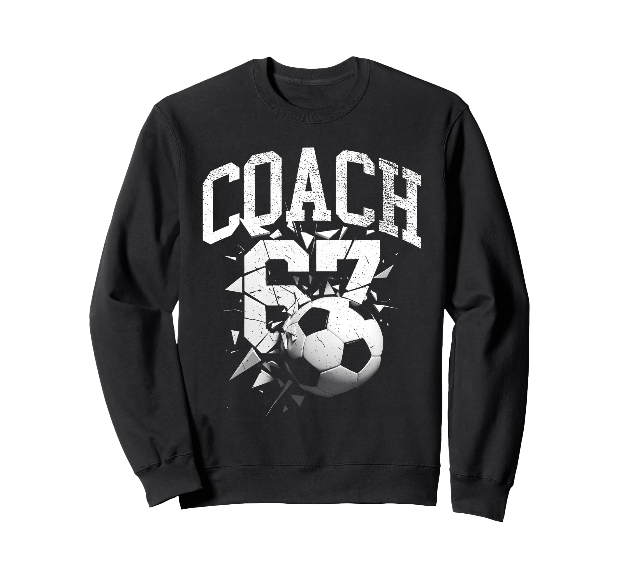67 Six Seven Coach Soccer Gen Alpha Sweatshirt - Graphic Print Unisex