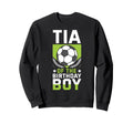 Tia Birthday Soccer Player Bday Sweatshirt - Novelty Apparel for Adults