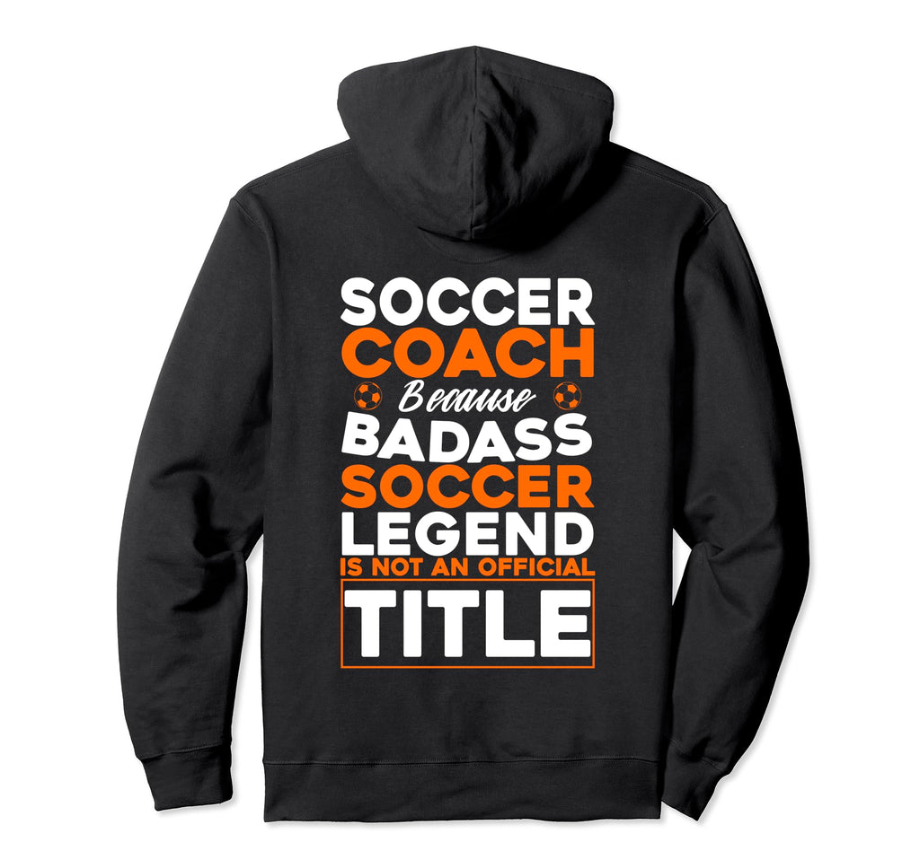 Soccer Coaching Training Trainer Soccer Hoodie - Novelty Apparel Unisex