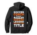Soccer Coaching Training Trainer Soccer Hoodie - Novelty Apparel Unisex
