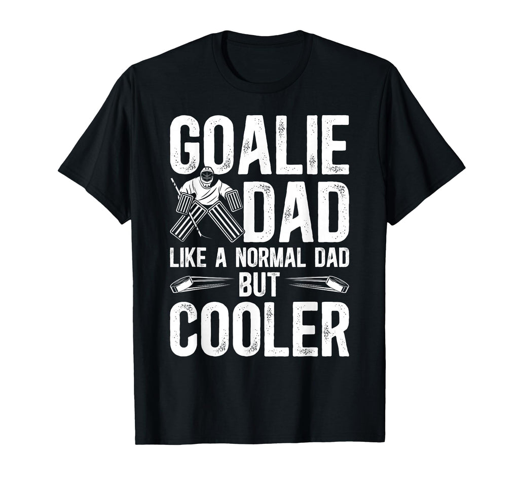 Hockey Goalie Dad Hockey Goalkeeper T-Shirt - Streetwear Style for Adults