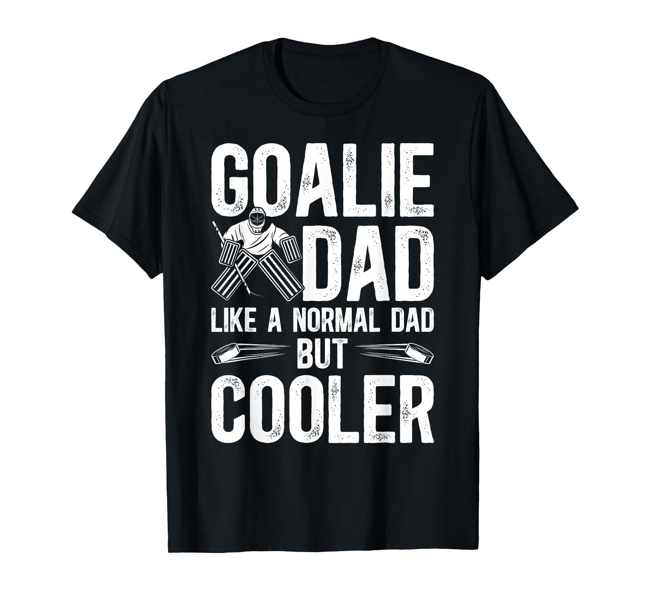 Hockey Goalie Dad Hockey Goalkeeper T-Shirt - Streetwear Style for Adults