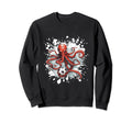 Octopus Playing Soccer Funny Sweatshirt - Fun Novelty Design Men Women