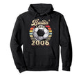 Ballin Since 2006 16Th Soccer Birthday Hoodie - Graphic Print Men Women