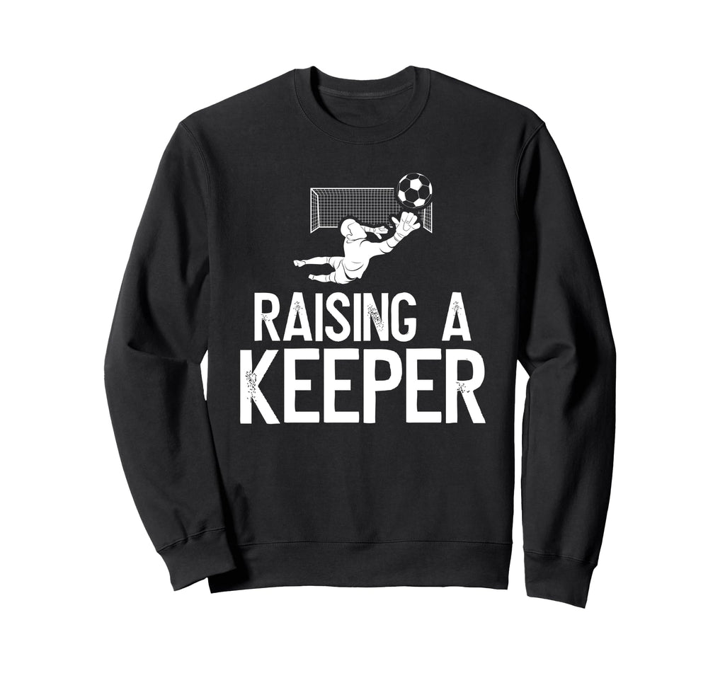 Raising Soccer Keeper Dad Soccer Sweatshirt - Custom Art Print for Adults