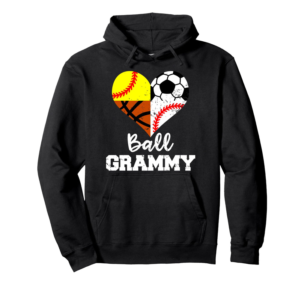 Ball Grammy Soccer Baseball Softball Hoodie - Graphic Print Men Women