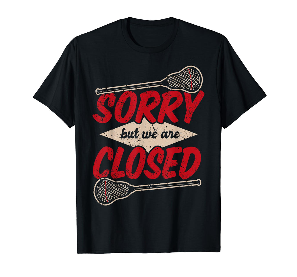 Funny Goalkeeper Lacrosse Goalie T-Shirt - Novelty Apparel for Adults