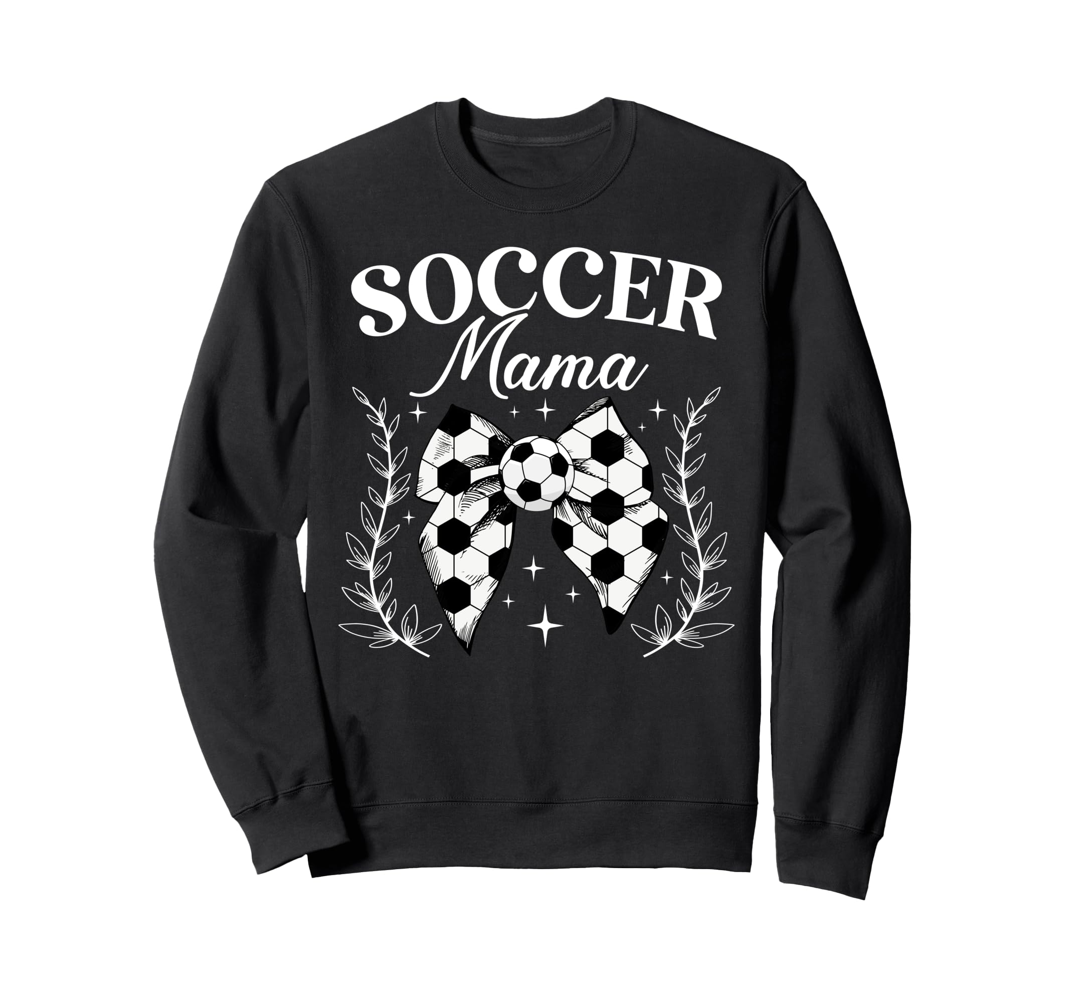 Soccer Mama Coquette Soccer Mom Sweatshirt - Aesthetic Graphic Unisex