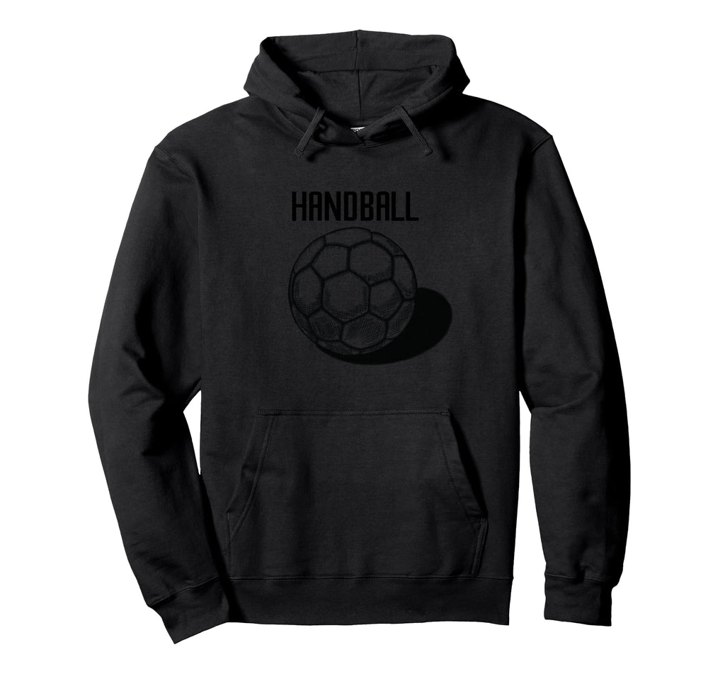 Handball Small And Round But Very Hard Hoodie - Custom Art Print Unisex